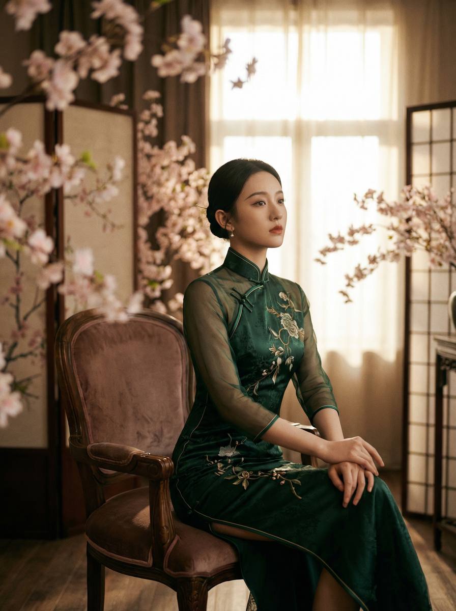 淫荡猫旗袍写真视频拍摄记录